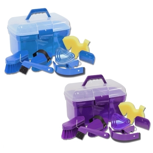 Putzbox Kinder Putzköfferchen mit 7-teiligem Putzset